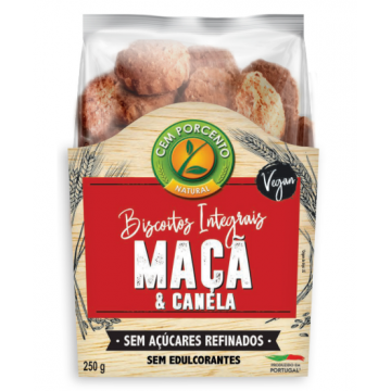 BISCOITOS INTEGRAIS DE MAÇÃ...