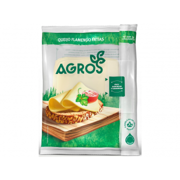 QUEIJO FATIAS AGROS (200 GR)