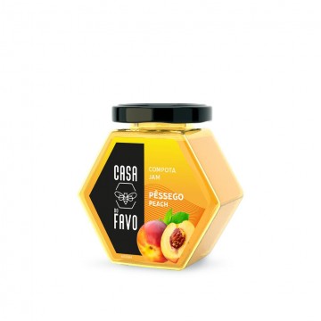 COMPOTA DE PÊSSEGO FAVO (200G)